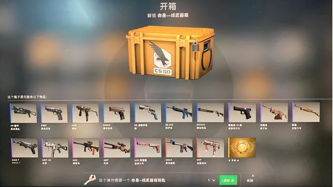 csgo各种箱子可以开出什么（csgo适合新手开的箱子）