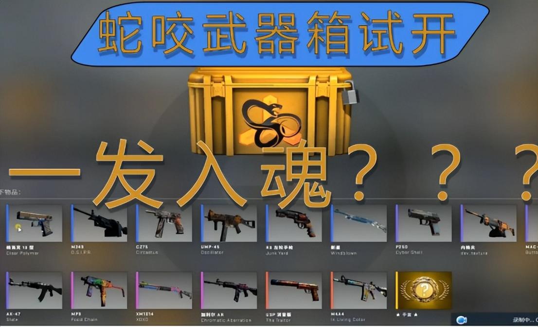 csgo一般都开什么箱子（CSGO新手建议开哪种箱子）